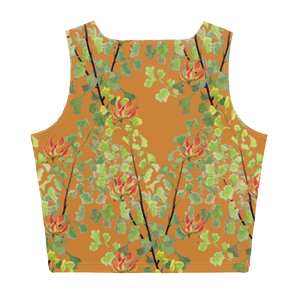 Ferntastic (Goldenrod) Crop Top