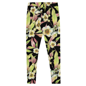 Franklin Flower Leggings (Black)