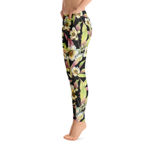 Franklin Flower Leggings (Black)