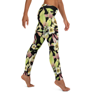 Franklin Flower Leggings (Black)