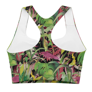 Jungle Longline Sports Bra