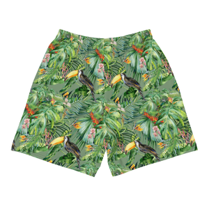 Toucan Men's Athletic Long Shorts