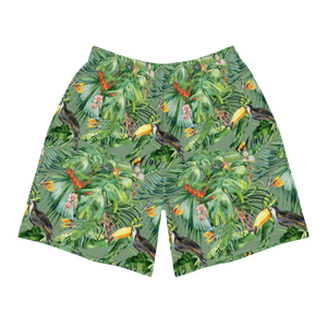 Toucan Men's Athletic Long Shorts