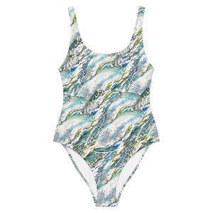 Sea Turtle Swirl One-Piece Swimsuit