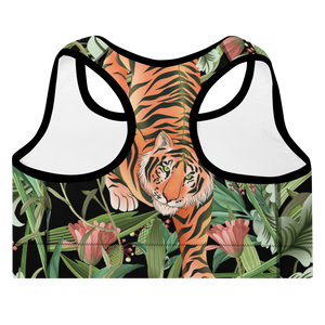 Crouching Tiger Padded Sports Bra