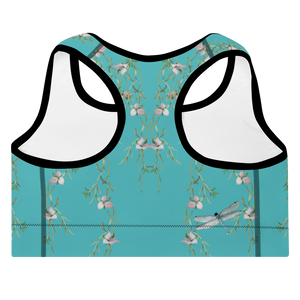 Summer Day Padded Sports Bra (Viking Blue)