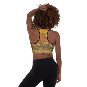 Safari Sun Padded Sports Bra