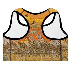 Safari Sun Padded Sports Bra