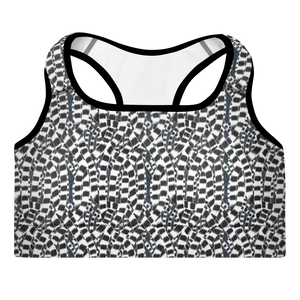 Lemur Stripe (Lemuria) Padded Sports Bra