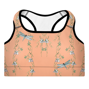 Summer Day Padded Sports Bra (Mandy's Pink)