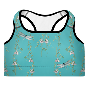 Summer Day Padded Sports Bra (Viking Blue)