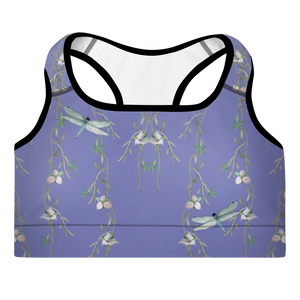 Summer Day Padded Sports Bra (Chetwode Blue)