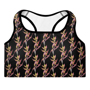 Bromeliad Padded Sports Bra