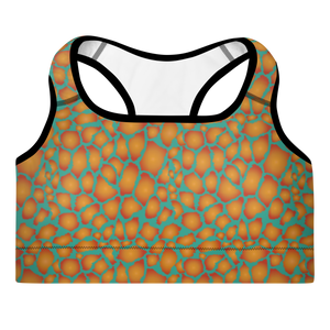 Giraffe Padded Sports Bra (Niagara)