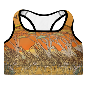 Safari Sun Padded Sports Bra