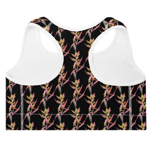 Bromeliad Padded Sports Bra