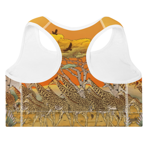 Safari Sun Padded Sports Bra