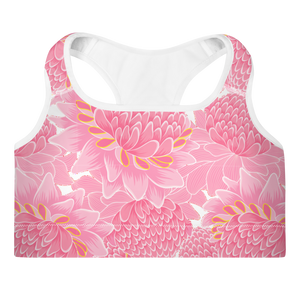 Pink Ginger Padded Sports Bra