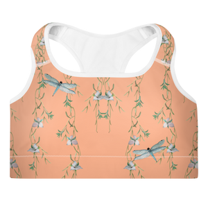 Summer Day Padded Sports Bra (Mandy's Pink)