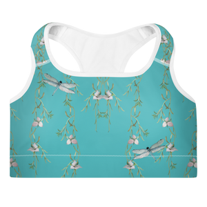 Summer Day Padded Sports Bra (Viking Blue)