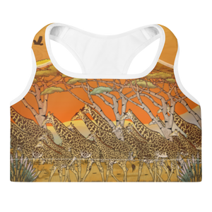 Safari Sun Padded Sports Bra