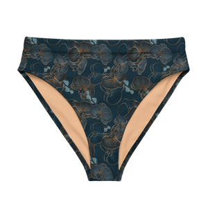 Blue Orchid Recycled High-waisted Bikini Bottom