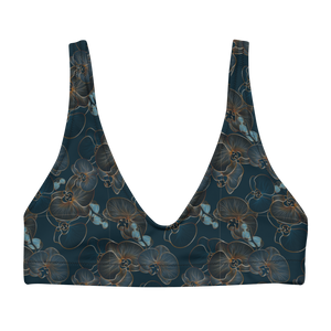 Blue Orchid Recycled Padded Bikini Top