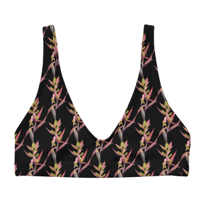 Bromeliad Recycled Padded Bikini Top