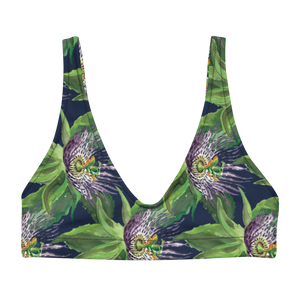 Passiflora Recycled Padded Bikini Top