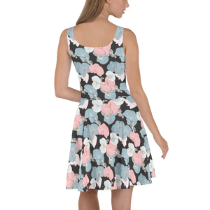 Orchidaceae Skater Dress