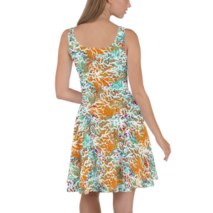 Coral Series 2 Skater Dress