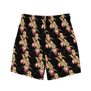 Rothschild Orchid Men's Swim Trunks (Pattern Print)