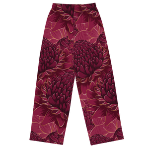 Red Ginger Unisex Wide-leg Pants