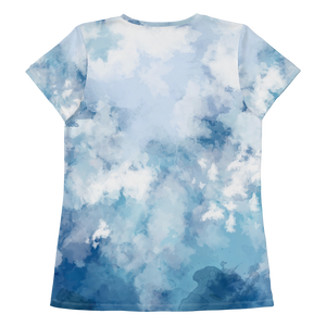 Human Race Blue Women's Athletic Tee