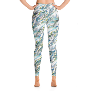 Sea Turtle Swirl Yoga Leggings