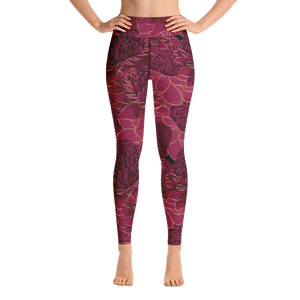 Red Ginger Yoga Leggings