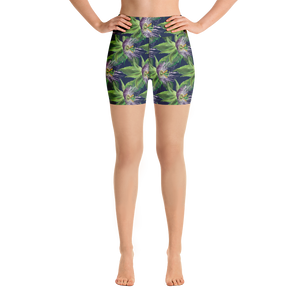 Passiflora Yoga Shorts