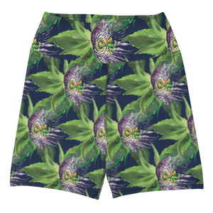 Passiflora Yoga Shorts