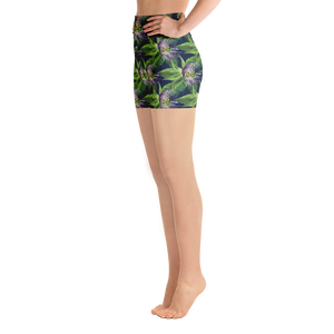 Passiflora Yoga Shorts