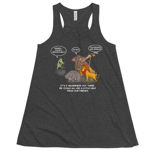 It's A Wilderness Women's Flowy Racerback Tank