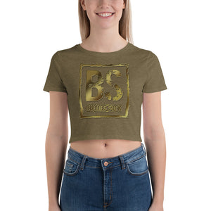 Bullies Suck Golden Women’s Crop Tee