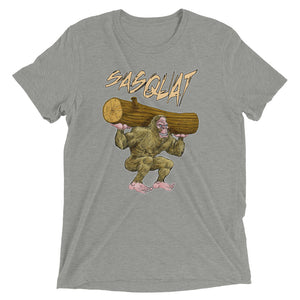 Sasquat Toon Unisex Triblend Tee