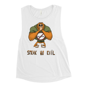 Speak No Evil Women's Muscle Tank