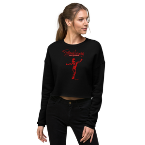 ProTraining Logo (Red) Women's Cropped Sweatshirt