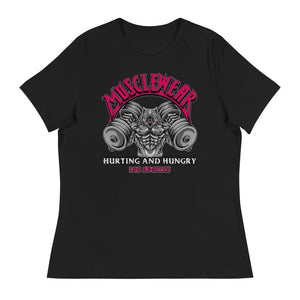 Musclewear LA (Pink) Women's Relaxed Tee