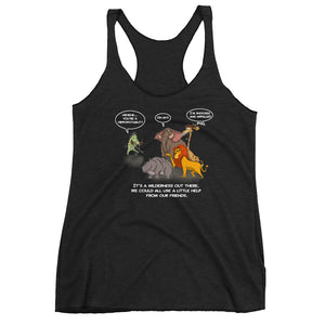 It's A Wilderness Women's Triblend Racerback Tank