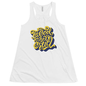 2Cool (Yellow) Women's Flowy Racerback Tank