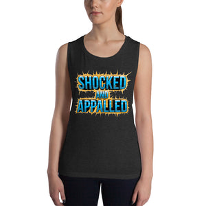 Shocked and Appalled Women's Muscle Tank