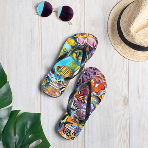 Barrier Reef Flip-Flops