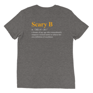 Scary B Unisex Triblend Tee